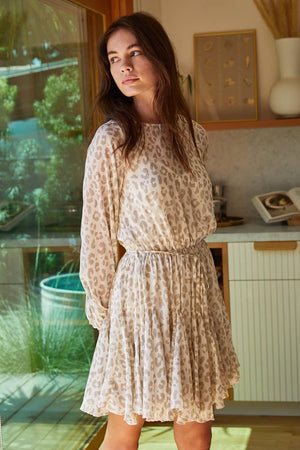 Samantha Leopard Print Dress | Final Sale