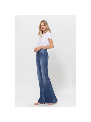 Colista Super High Rise Relaxed Flare Jeans