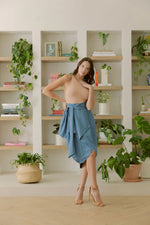 Lauren Eco Skirt in Denim