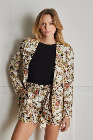 Ramatuelle Blazer | Floral Print | Made in France