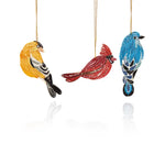 Quilled Woodland Bird Ornaments | Set of 3