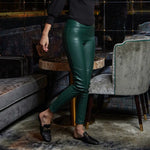 Bridgette High Rise Vegan Leather Leggings