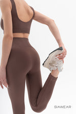 Yoga Loungewear Ribbed Leggings