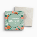 Lighten Up - Marble Magnet