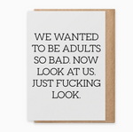 Adults - Greeting Card