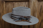 Single Wrap Leather Hat Band