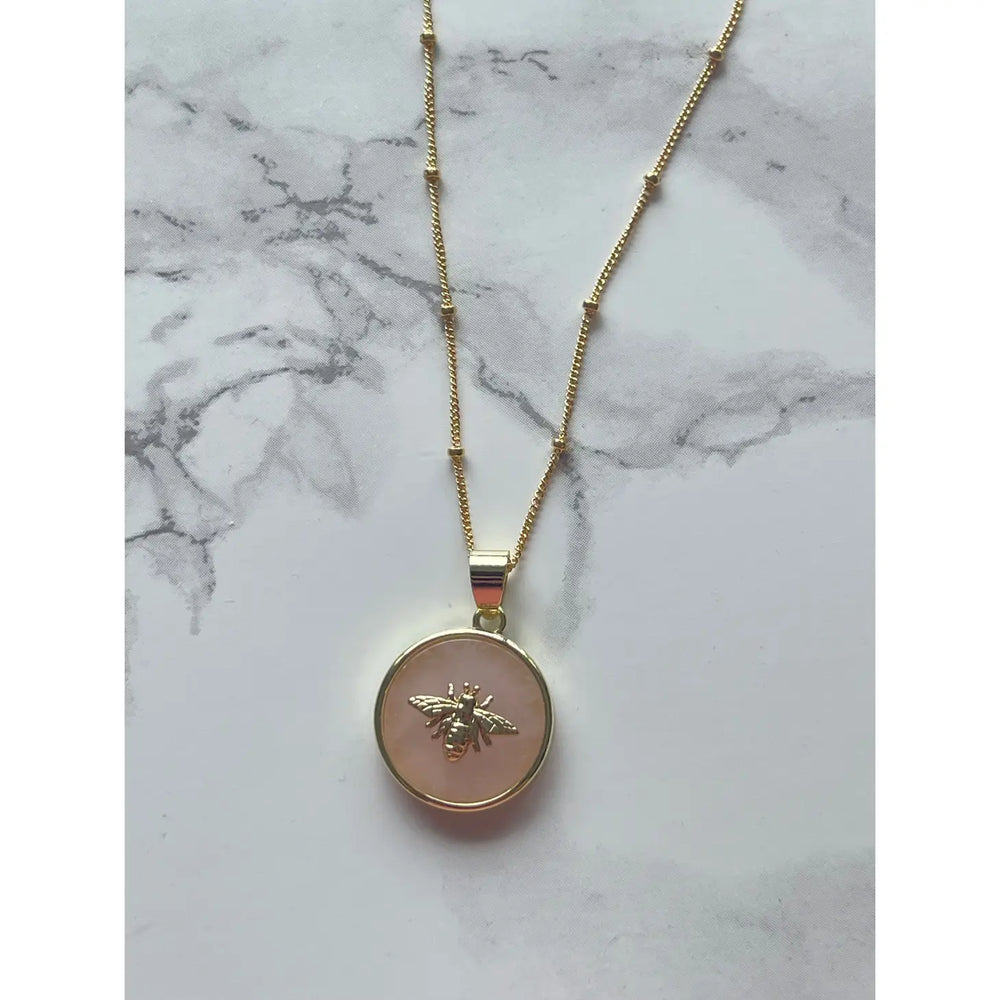 
            
                Load image into Gallery viewer, Marcia Necklace | Rose
            
        