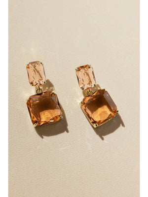 Classic Brandy Earrings | Wisteria