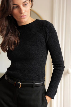 Miya Sweater | Black