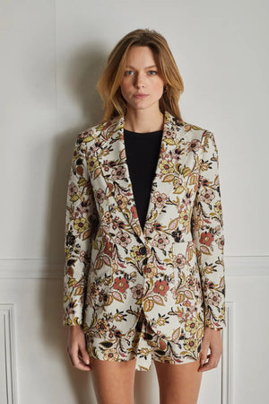 Ramatuelle Blazer | Floral Print | Made in France