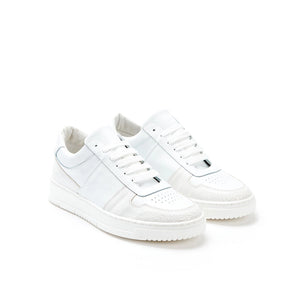 White Leather Sneakers | Made in Italy