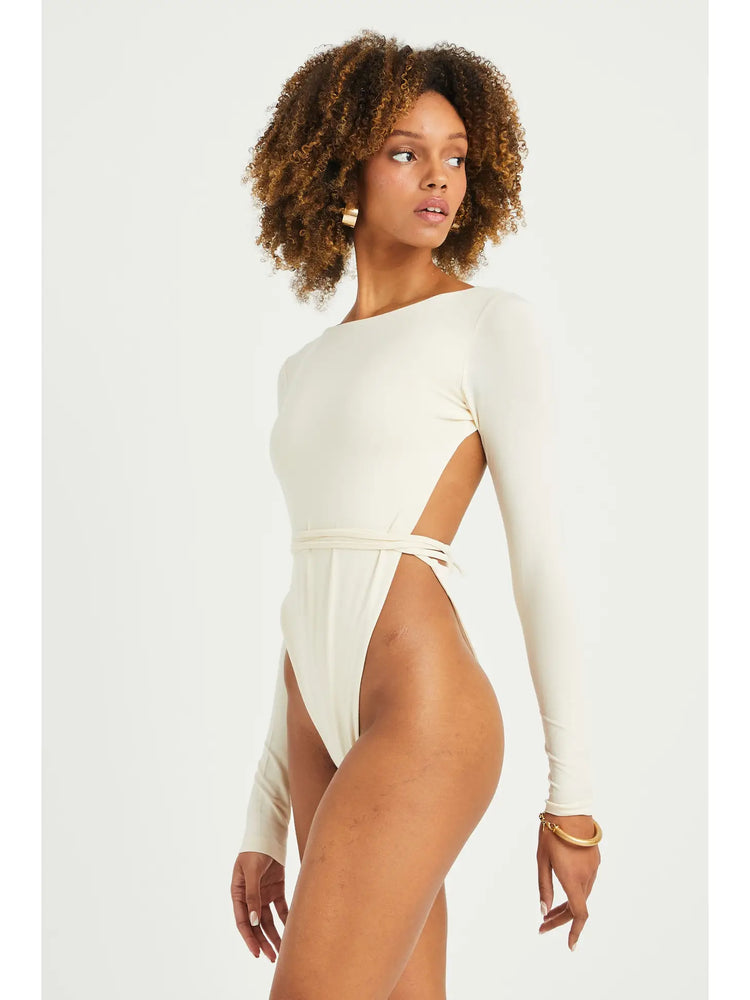 
            
                Load image into Gallery viewer, Nicole Bodysuit l Ivory
            
        