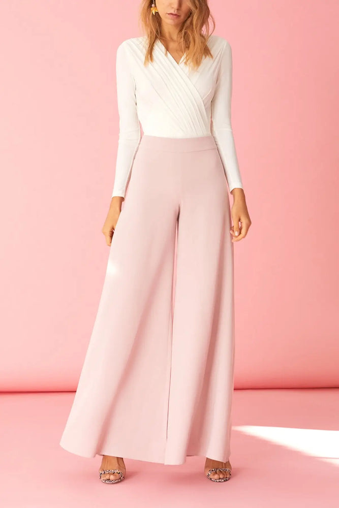 
            
                Load image into Gallery viewer, Lindy Wide Leg Pants in Pink
            
        
