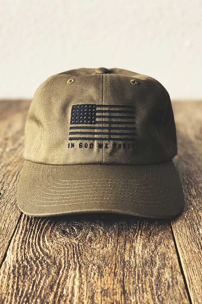 
            
                Load image into Gallery viewer, God We Trust Unstructured Hat
            
        