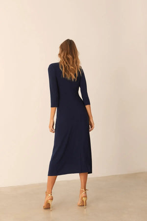 
            
                Load image into Gallery viewer, Sidney Midaxi Dress in Navy
            
        