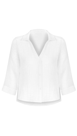 Echo Mini Shirt - White