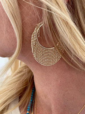 Florence Hoop Earrings | Gold Filled