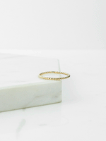 Lasso Stacking Ring Gold