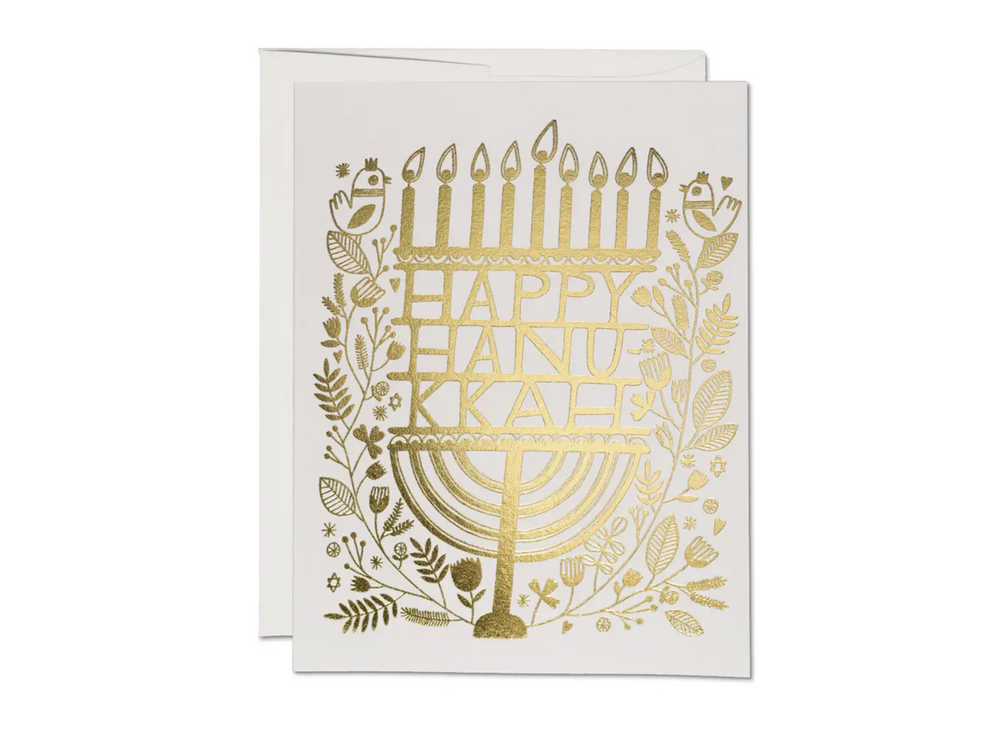 Hanukkah Candles Greeting Card