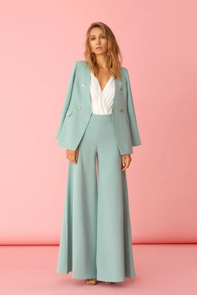
            
                Load image into Gallery viewer, Lindy Green Wide Leg Pants
            
        