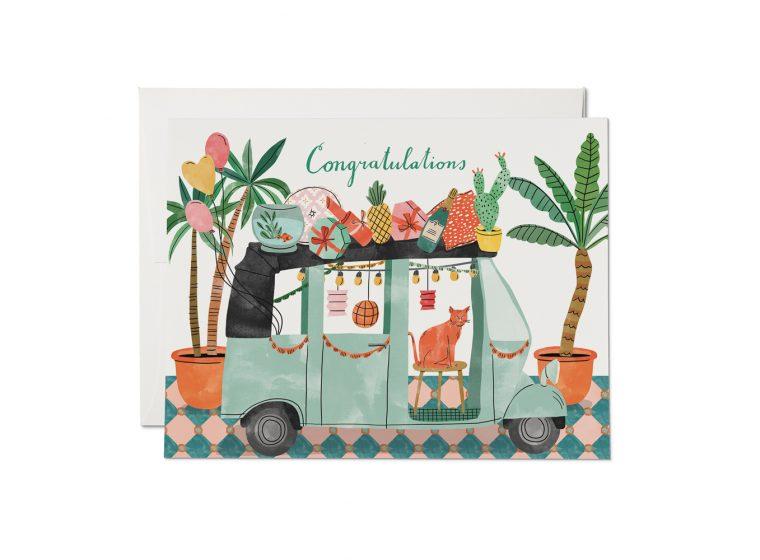 
            
                Load image into Gallery viewer, Party Tuktuk Greeting Card
            
        